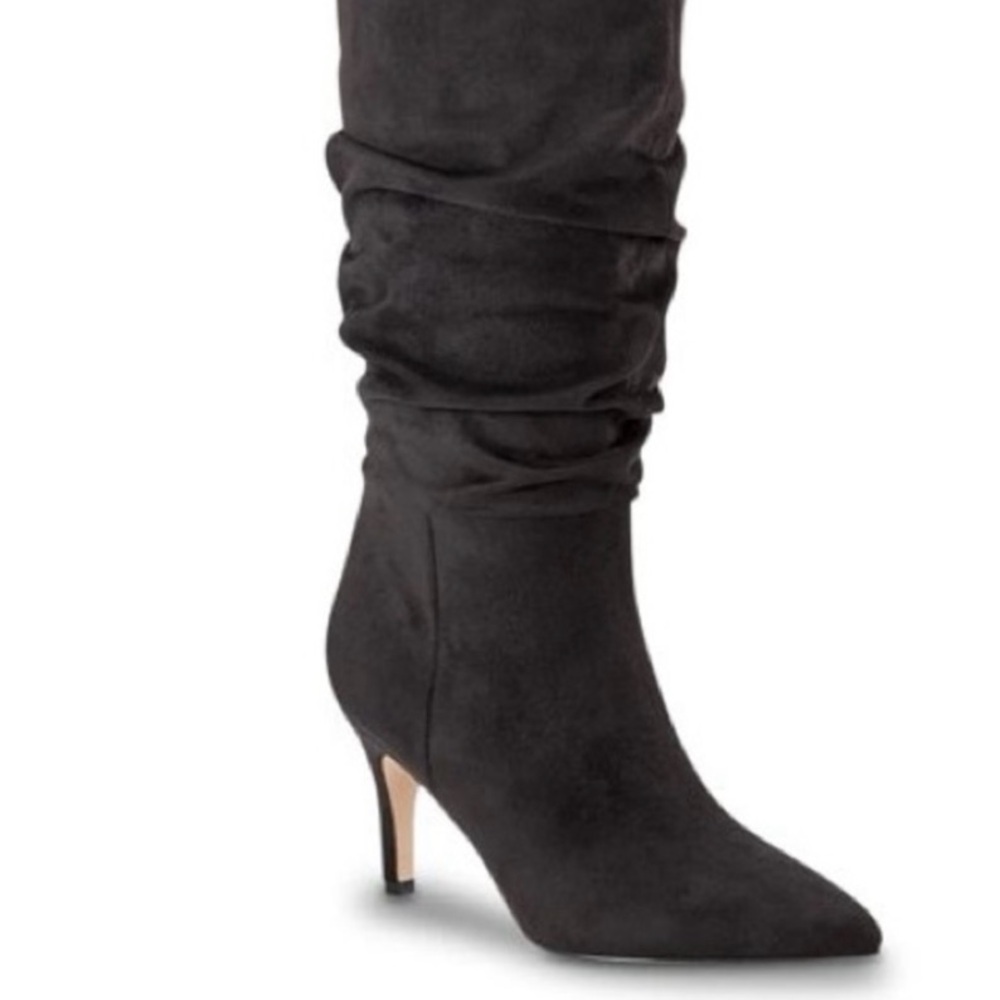 Marc Jacobs Black Suede Winter Boots
